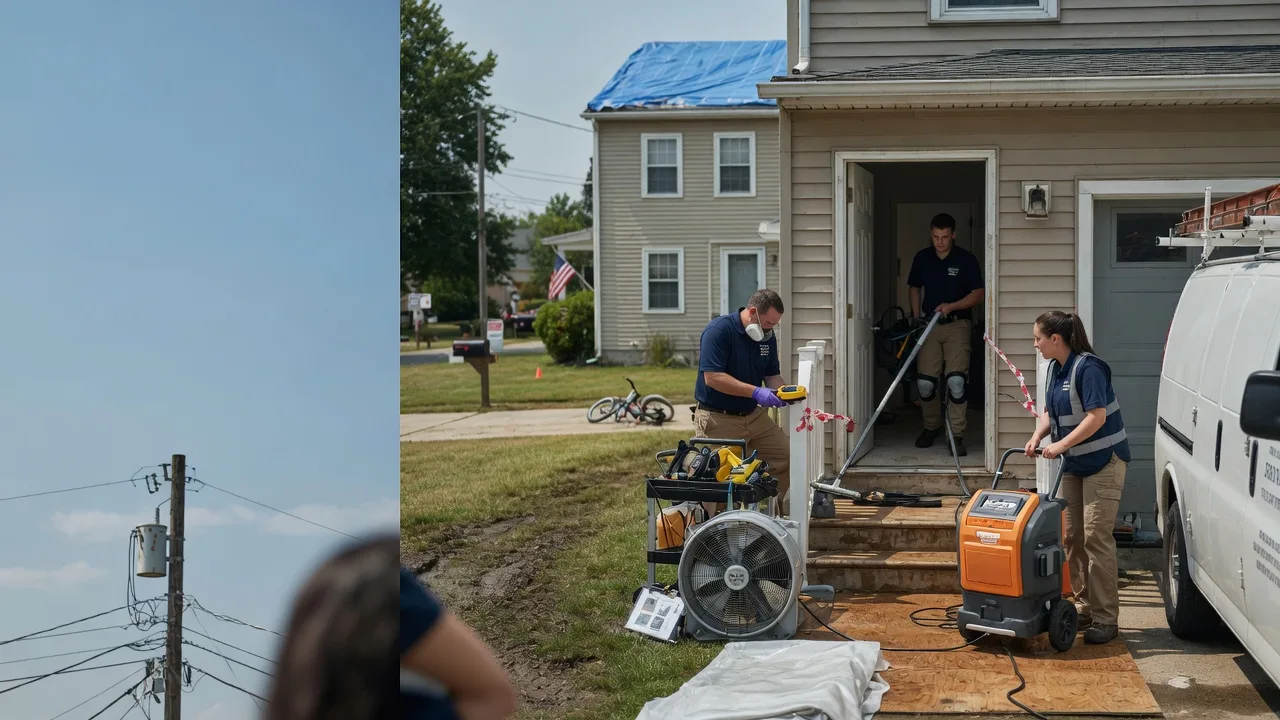 Water Damage Repair in Fort Recovery, OH near me
